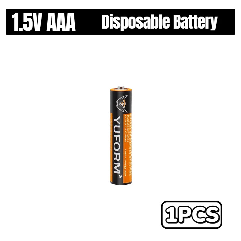 Batterie al carbonio zinco AA AAA da 1,5 V, confezione da 40 all'ingrosso per giocattoli, orologi, telecomandi, alimentazione di lunga durata, a prova di perdite