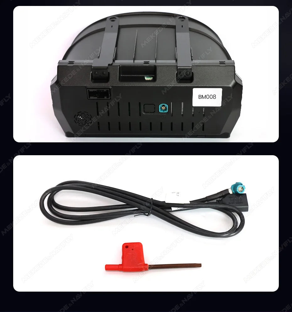 MEKEDE 11 Pollici LCD Digitale Intelligente Cruscotto Luce Blu Schermo Antiriflesso Per BMW Serie 3 E90 E91 E92 2005-2012 Tachimetro