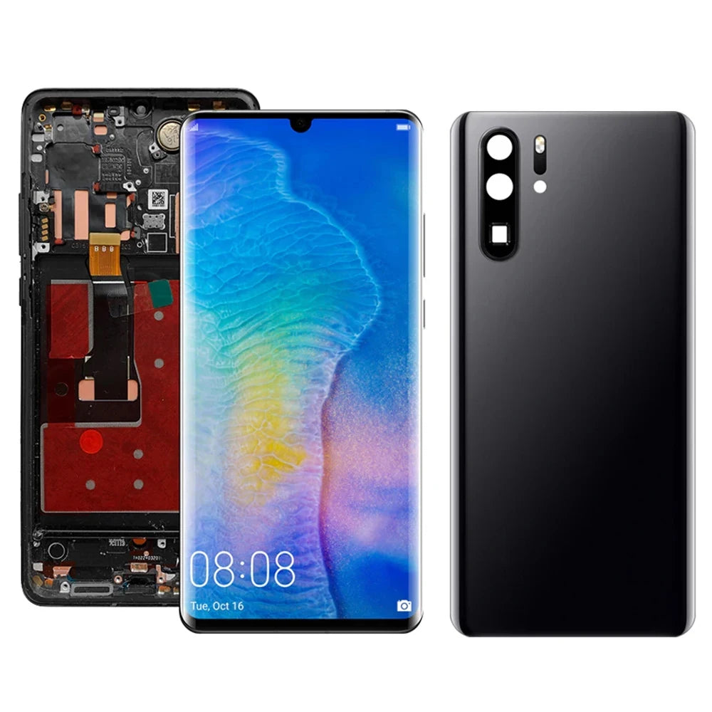 Schermo OLED per pantalla Huawei P30 Pro Display LCD Touch Screen digitale con impronta digitale per sostituzione Huawei P30 Pro VOG-L29
