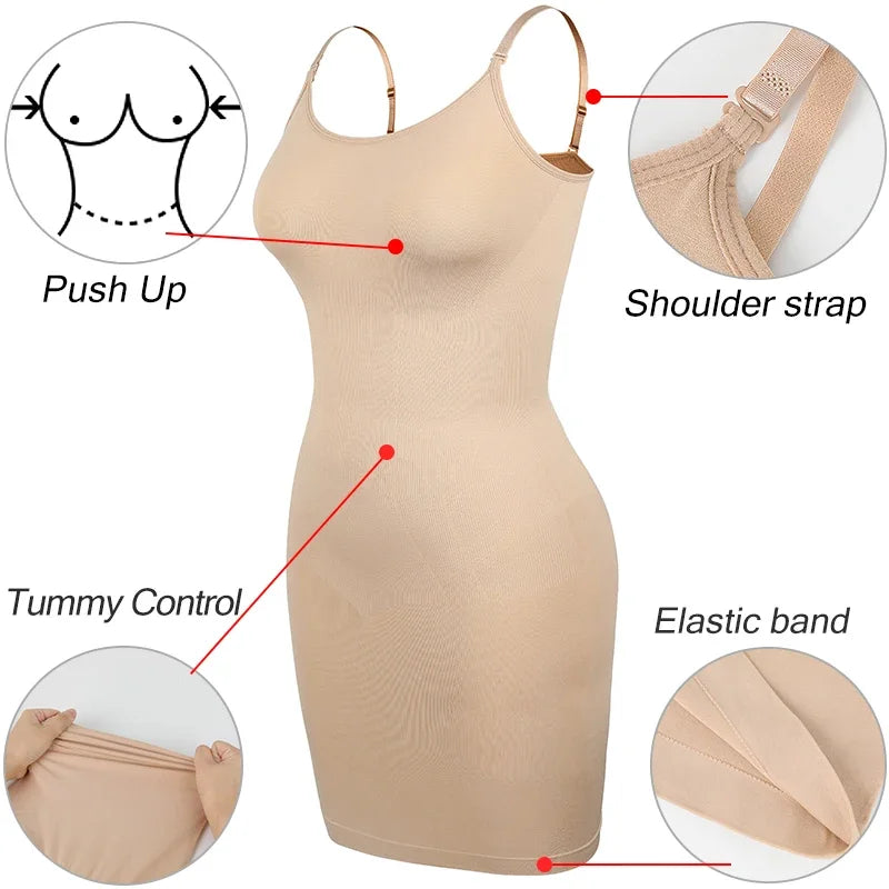 Abiti modellanti da donna Nuovo body modellante per il controllo della pancia Dimagrante Vita Butt Lifter Body Abiti a canotta Intimo da donna