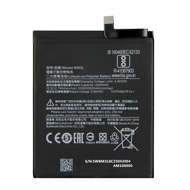 Batteria BM58 originale al 100% per Xiaomi Mi 8 9 10 11 11i 11T Ultra SE Lite Mi A3 CC9 CC9e Poco F3 Redmi K40 Pro Mix 4 batterie 5G