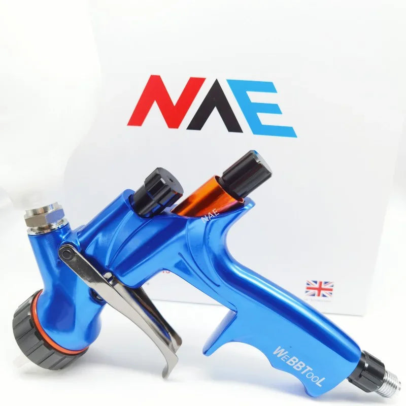 Pistola a spruzzo Pistola a spruzzo ad aria con ugello in acciaio inossidabile da 1,3 mm per auto Pistola a spruzzo NVE Pro Pistola a spruzzo per vernice Pistola a spruzzo trasparente