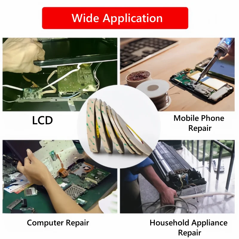 1 rotolo di nastro biadesivo originale 3M 300LSE 9495LE VHB nastro adesivo acrilico trasparente per schermo LCD del telefono