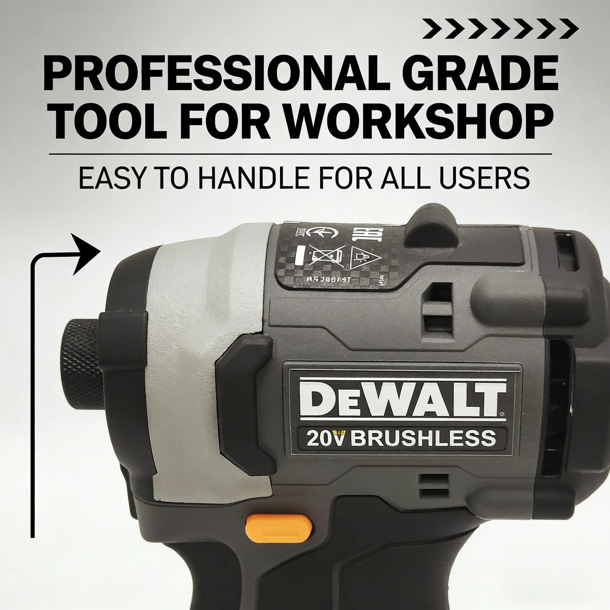 Avvitatore a Impulsi Brushless DeWalt DCF85M: Cacciavite Elettrico Multifunzione e Trapano per Falegnameria a Velocità Variabile