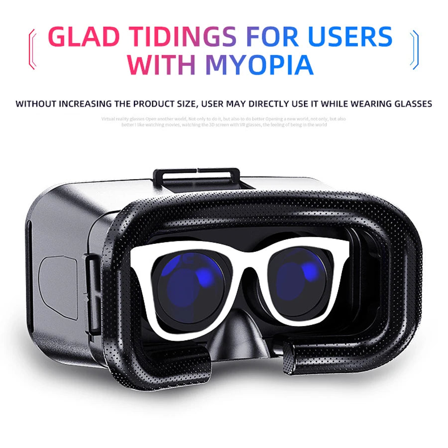 Visore per Realtà Virtuale VR, Occhiali 3D, Casco per Smartphone, Lenti, Dispositivi, Visore per Giochi su Cellulare