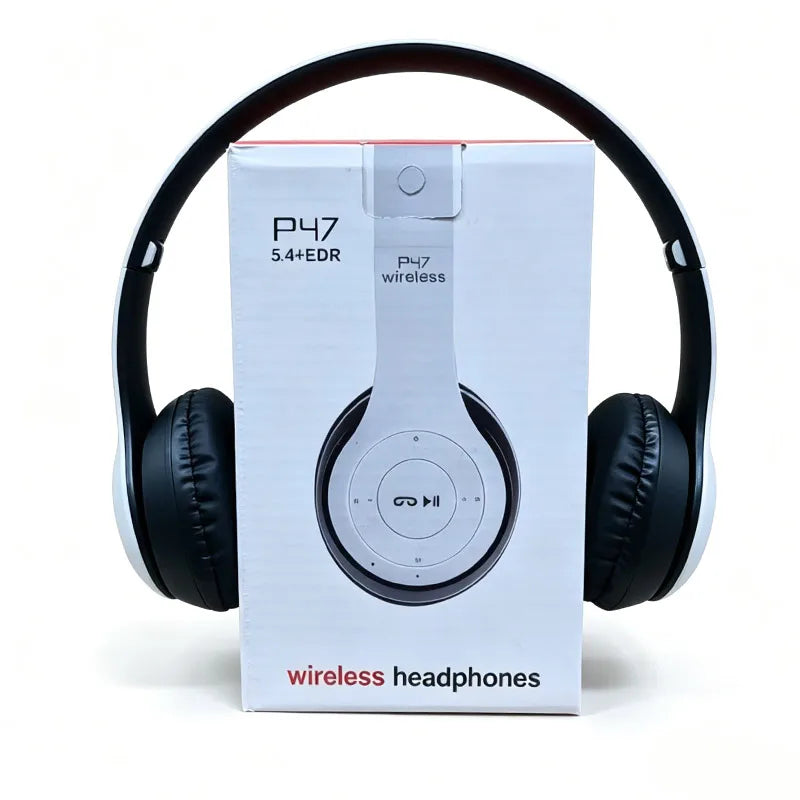 Cuffie Bluetooth 5.0 Pieghevoli Senza Fili, Auricolari Portatili HiFi Over-Ear per Sport, Viaggi, Uso Quotidiano, Giochi e Musica