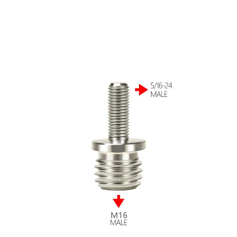 Convertitore connettore interfaccia adattatore filettatura smerigliatrice angolare SPTA da M14 a M16 a 5/8 a 5/16-24 per trapano elettrico lucidatore rotativo
