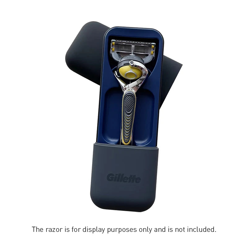 Astuccio da viaggio magnetico Gillette per rasoio, custodia per la serie Fusion