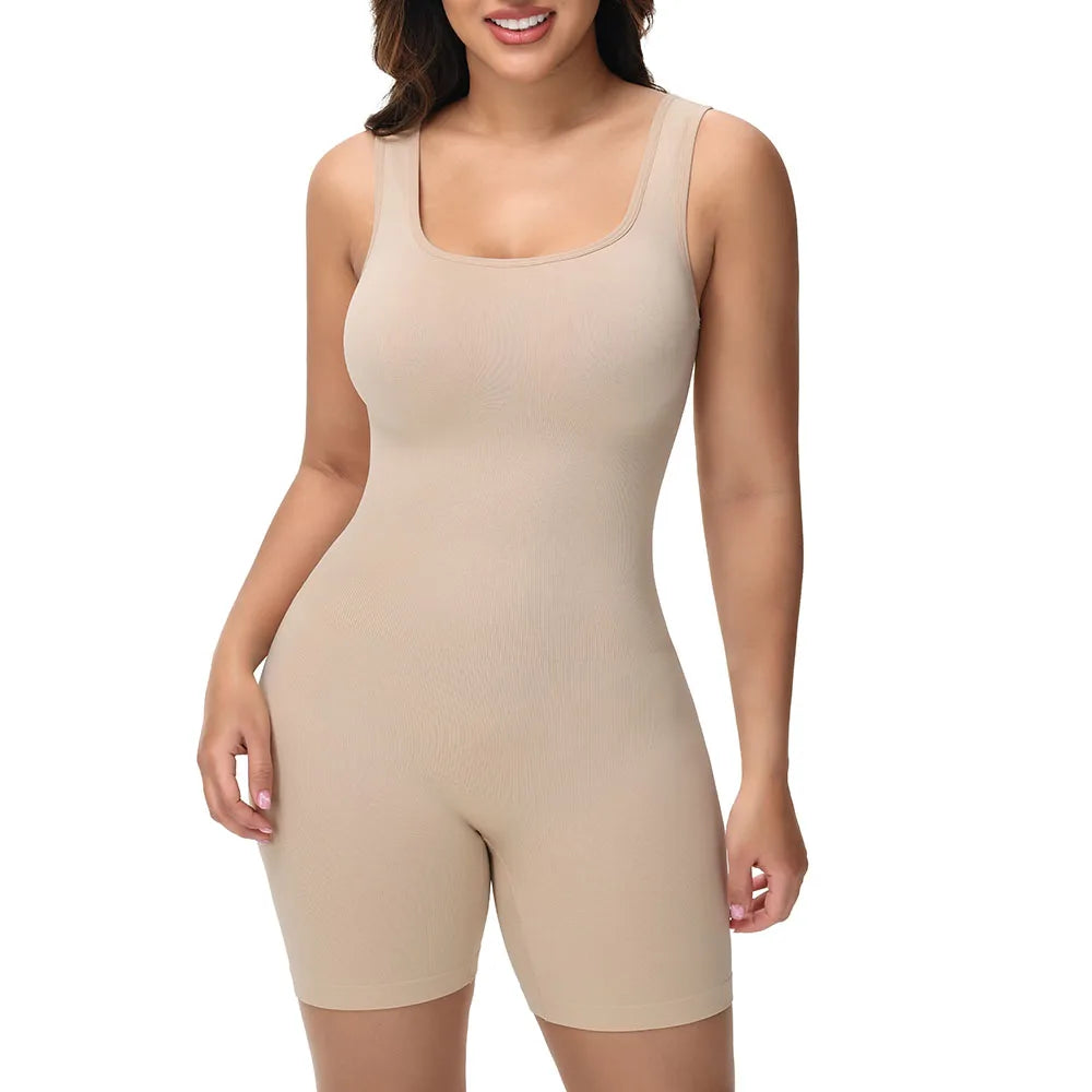 Pantaloncini con cinturino largo Body Shaper Body da donna Controllo della pancia Comodo abito modellante Intimo da donna con controllo completo del corpo Novità