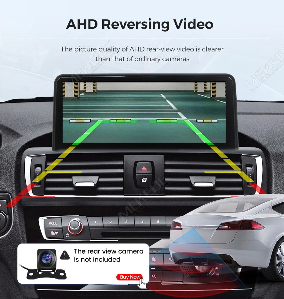 Autoradio Android 2026 con CarPlay Wireless, Android Auto, Mirroring, Navigazione GPS per BMW Serie 5 F10 F11 2011-2017, Schermo Touch da 10,25 pollici, ROM da 128GB, Lettore Video 4K, Schermo con Display per Telecamera Poste