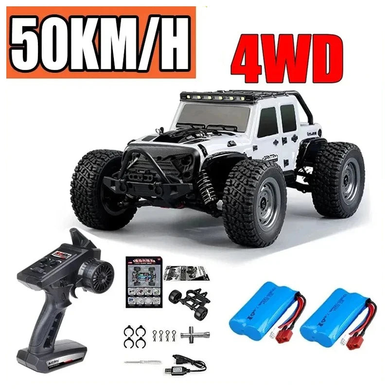 16103PRO 1:16 4WD Auto RC con LED 2.4G Auto telecomandate 70KM/H Drift ad alta velocità Monster Truck per bambini VS WLtoys 144001 Giocattoli