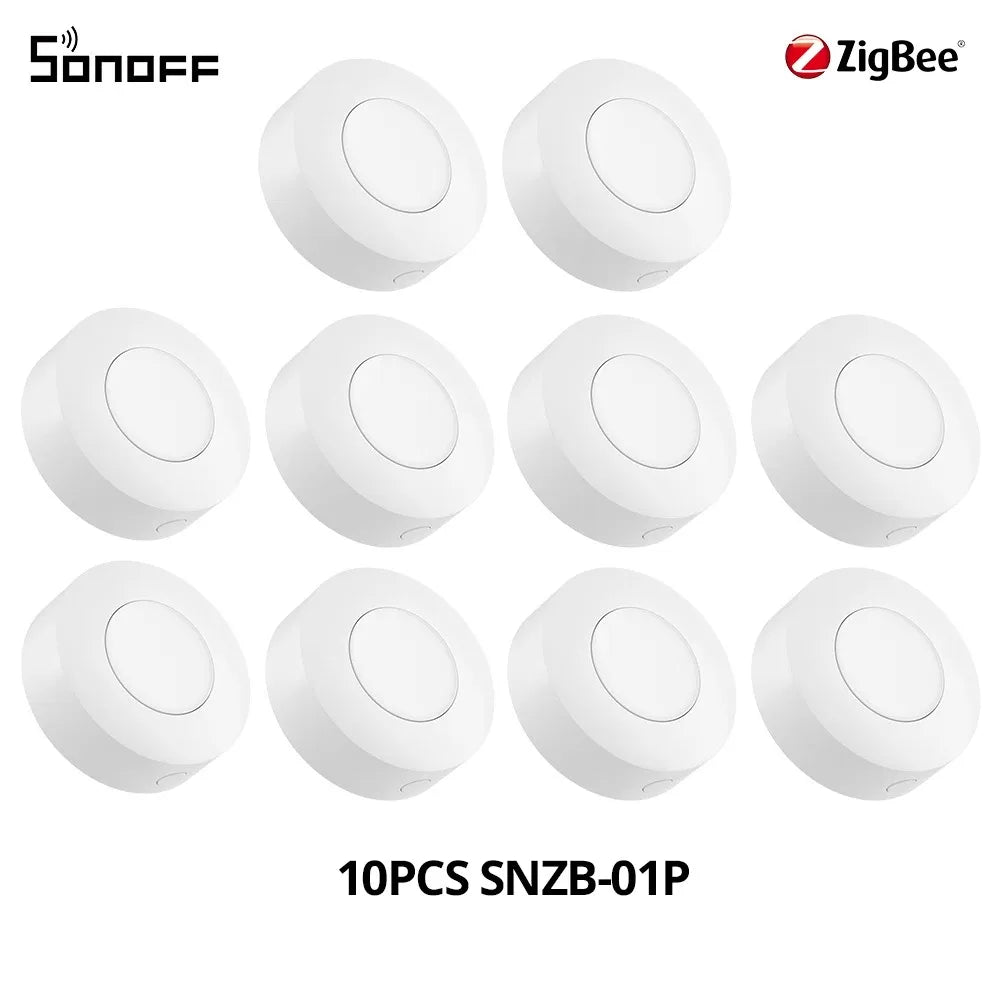 SONOFF SNZB-01P SNZB 01P Sonoff Interruttore Wireless Zigbee Interruttore Scena Smart Home Controllo Vocale per EWeLink APP Home Assistant