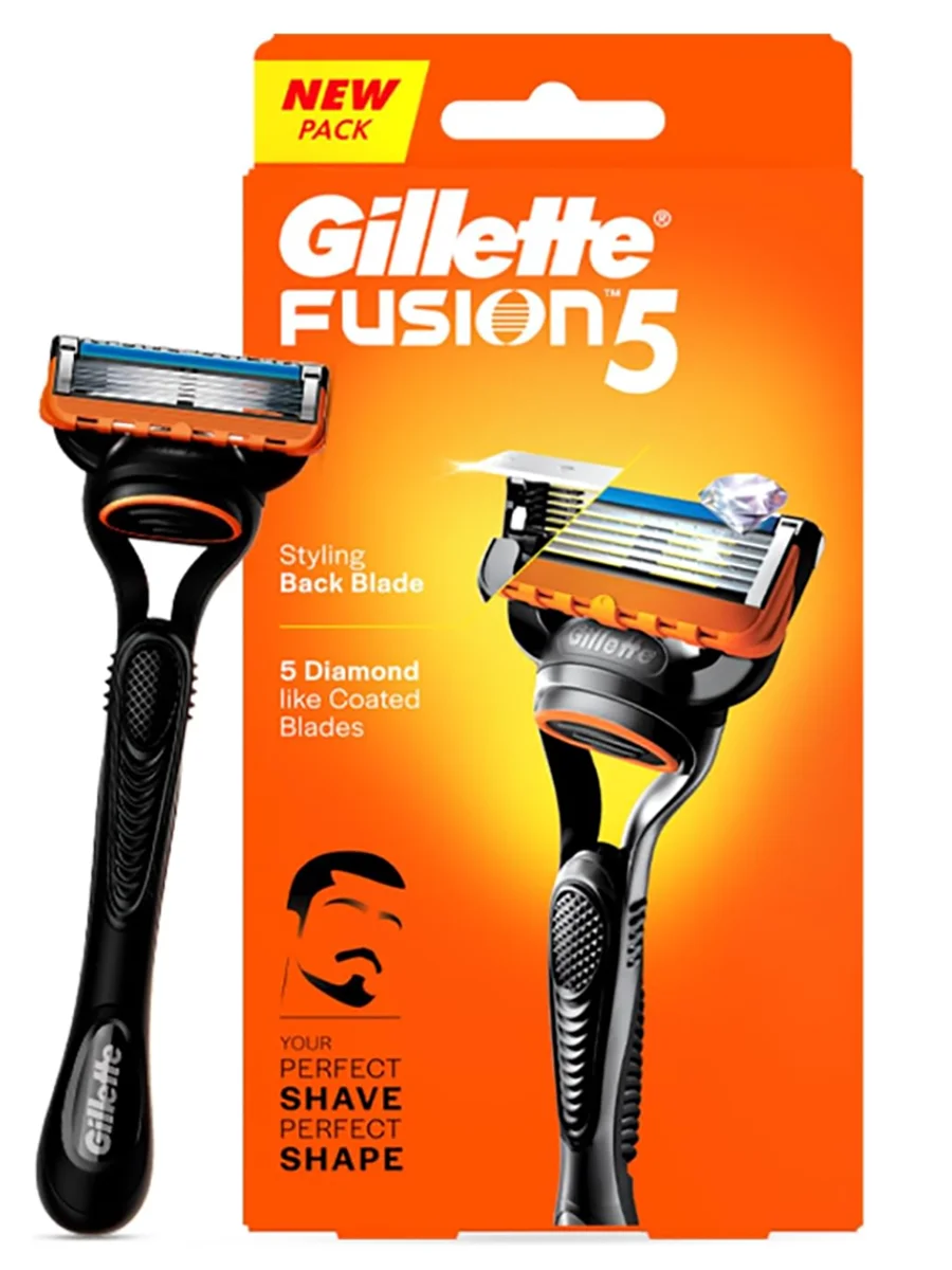 Lame di ricambio Gillette Fusion 5 lame di rasoio per rasoi bagnati da uomo
