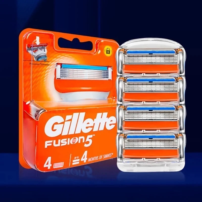 Lame di ricambio Gillette Fusion 5 lame di rasoio per rasoi bagnati da uomo