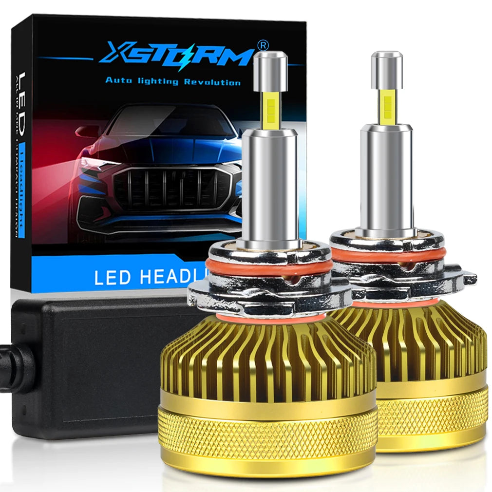 XSTORM H7 Lampadine LED per Fari H1 H11 9005 Luci LED 200W 60000LM 6000K Fari Auto Canbus Senza Errori Abbaglianti/Anabbaglianti Lampada Auto