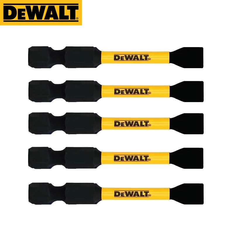 DEWALT Accessori per utensili Serie combinata con intaglio incrociato PH2 89MM 57MM 50MM Asta di prolunga per manica ad anello argento/giallo