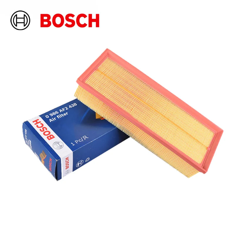 Filtro Aria Motore Auto Bosch 0986AF2438 compatibile con VW GOLF Passat Passat CC Tiguan Beetle Touran Sharan, per Audi A3 Q3 TT