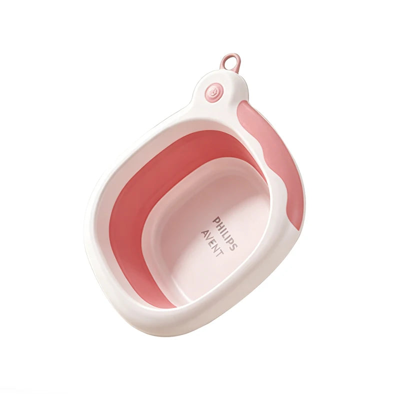 Avent PA-X15 Lavabo per neonati pieghevole da 3,5 litri, rinforzato, anti-caduta, resistente al calore e facile da trasportare per il bagnetto e la doccia