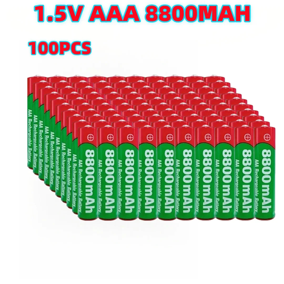 NUOVA batteria ricaricabile da 8800 mAh Batteria di alcalinità AAA Batteria AAA da 1,5 V per orologi Mouse Computer Giocattoli così via