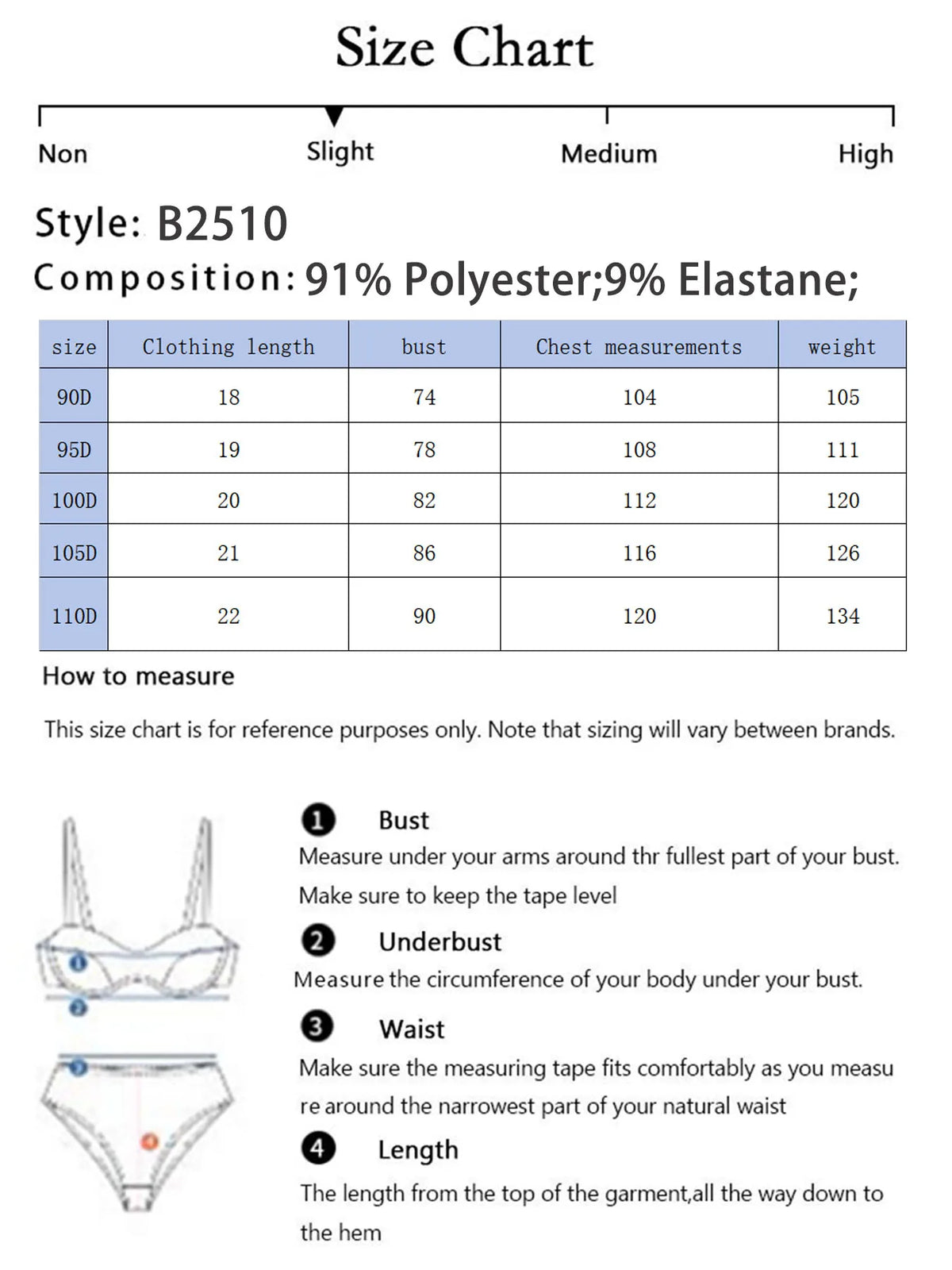 Intimo oversize da donna con mezza tazza raccolto design ricamato a fiori anti-cedimento adatto per donne grassocce 90D-110D B2510