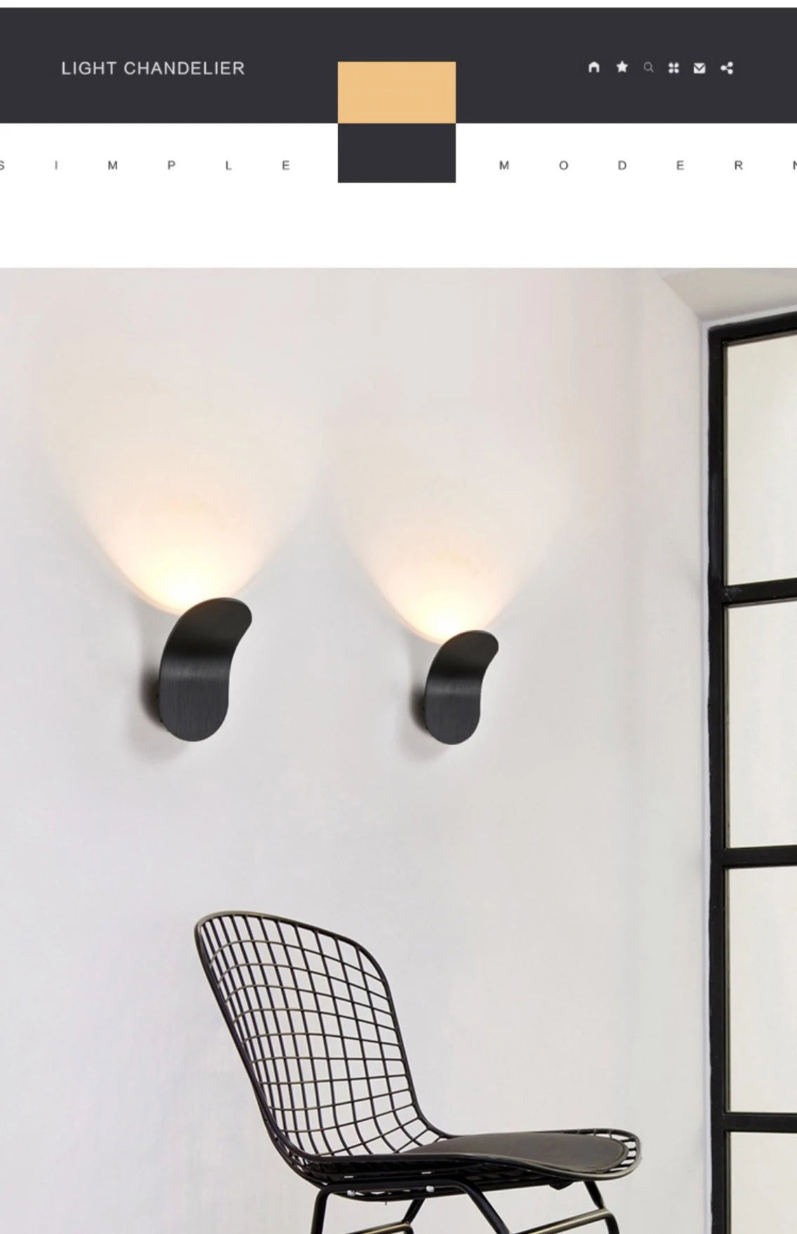 Lampade da Parete LED Moderne, Illuminazione per TV, Comodino 5W AC85-265V, Luci da Parete Nordiche per Soggiorno, Corridoio, Balcone, Decorazione