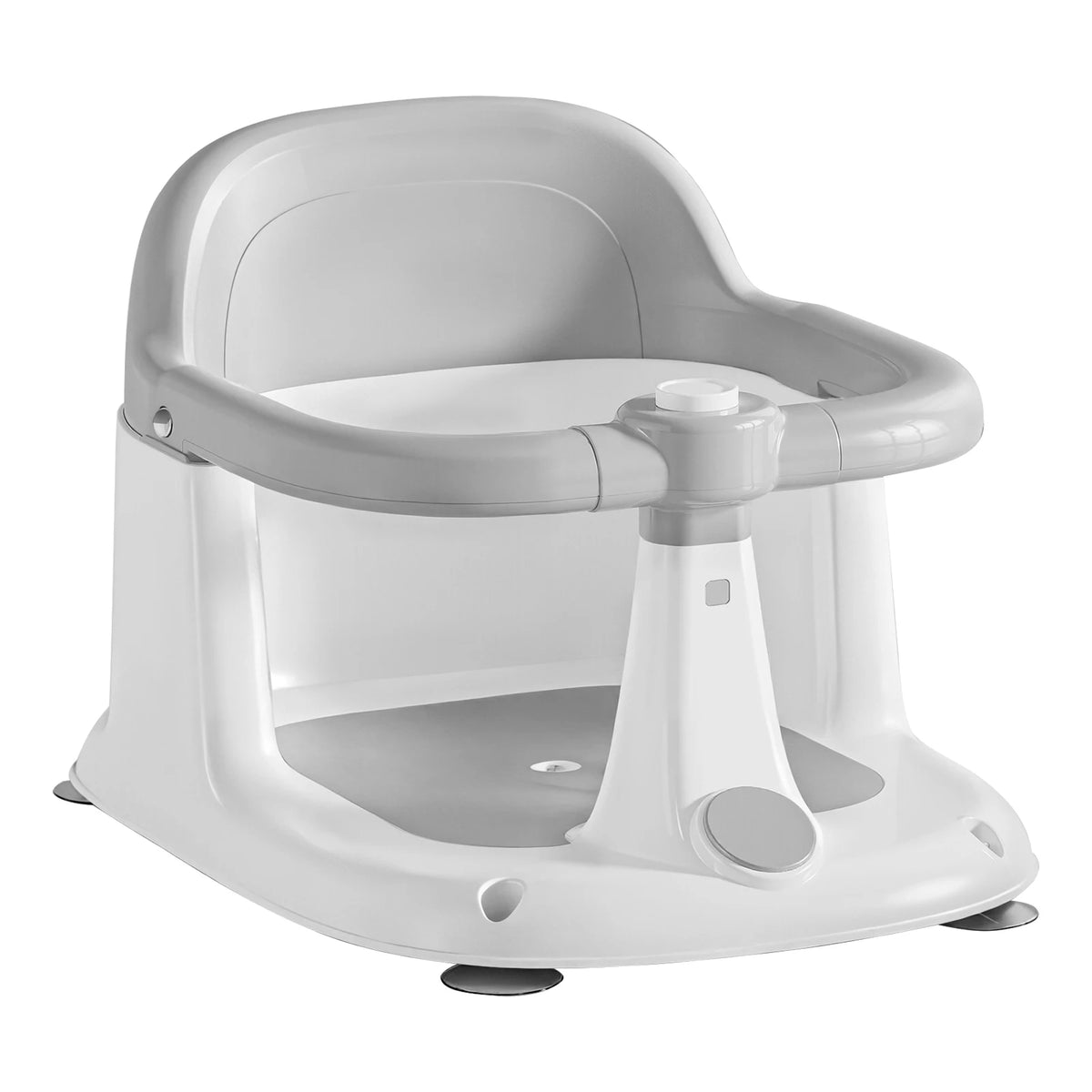 Seggiolino da bagno per neonati di 6 mesi in su, sedile da bagno per sedersi, sedia da vasca per neonati antiscivolo con 4 ventose, ottimi regali per la doccia