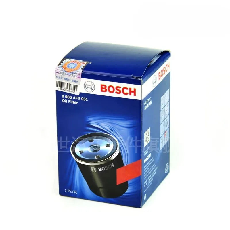 Filtro olio Bosch AF0051 adatto per VW Golf (VI, III, IV, V, Van III), Passat, Polo, Jetta III, per Audi A6, A4【OE:06A115561E】