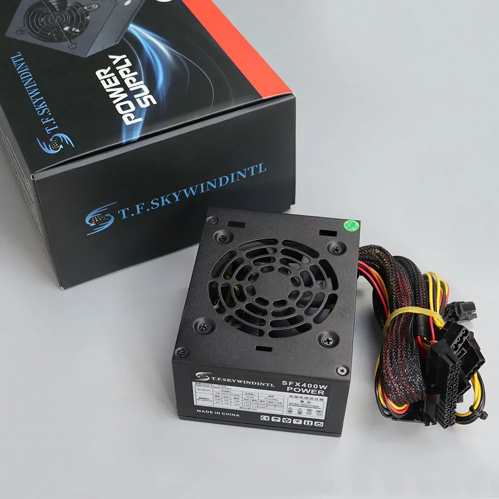Alimentatore per PC SFX da 400 W Alimentatore da gioco per PC desktop da 400 W SFX400 Piccolo alimentatore 110 V 220 V adatto per computer