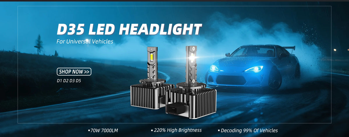 Lampadine LED H7 BEVINSEE per Fari Auto, CANBUS, Dimensioni 1:1 Alogene, Plug and Play, H4 H1 H11 HB3 9005 HB4 9006, Luci LED per Auto 70W 12000LM 12V