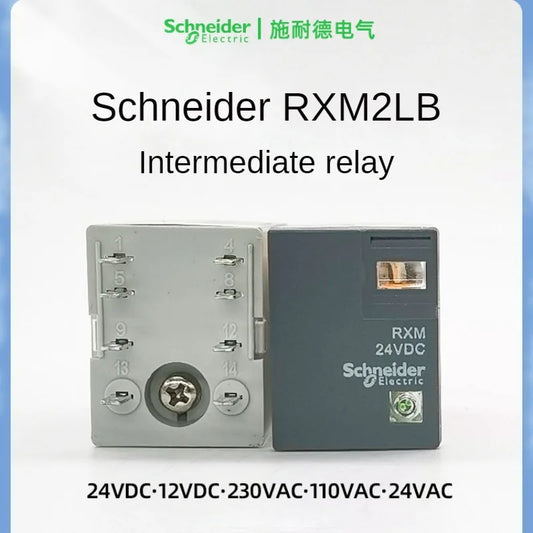 Schneider RXM2LB2BD relè intermedio DC24V contattore AC 8 piedi e 14 piedi muslim230vac