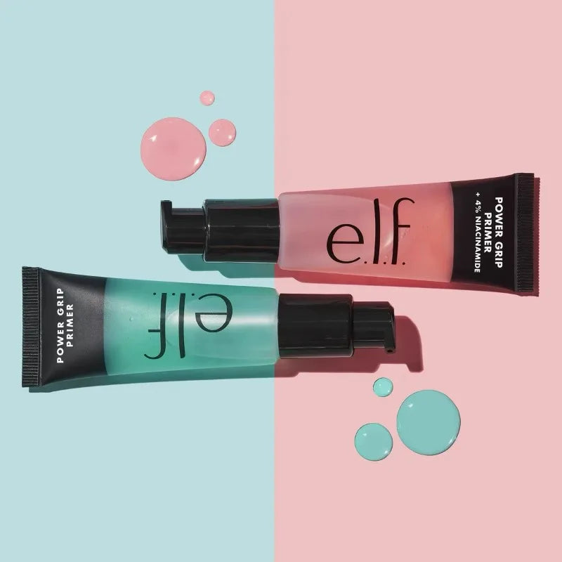 Essenza Primer Multi-effetto Verde e Rosa Hot Elf, Gel Illuminante e Idratante, Spray Fissante, Fondotinta Liquido, Cosmetici