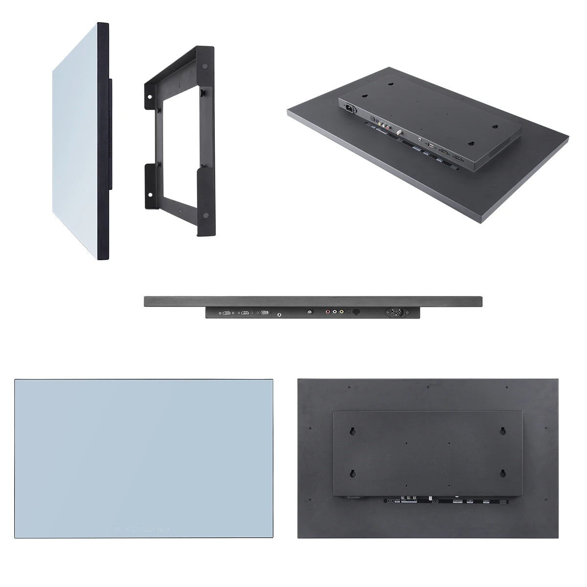 Souria Specchio Intelligente Android con Touchscreen da 22 Pollici, Televisore LED per Bagno e SPA, FHD, Sintonizzatore DTV, DVB, Cucina