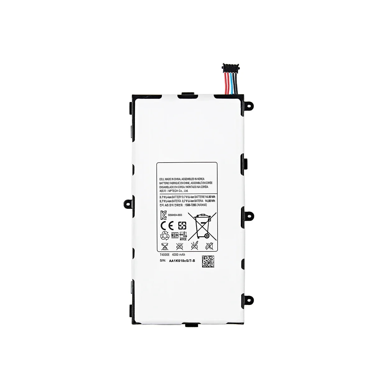 Nuovissimo Tablet T4000E batteria 4000mAh per Samsung Galaxy Tab 3 7.0 ''T211 T210 T215 T217A T210R T2105 P3210 P3200