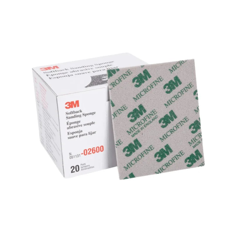 Spugna Abrasiva a Taglio Rapido 3M 02600 02601 02602 02604 02606 per Levigatura Vernice Auto 4,5 X 5,5 Pollici