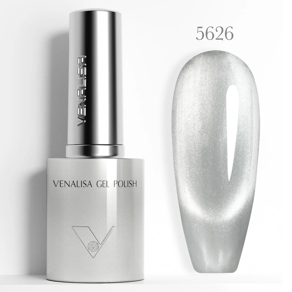 Venalisa 10ml Smalto Gel Effetto Occhio di Gatto Ultra Senza HEMA e TPO, Soak Off UV LED Lunga Durata, Brillante e Scintillante