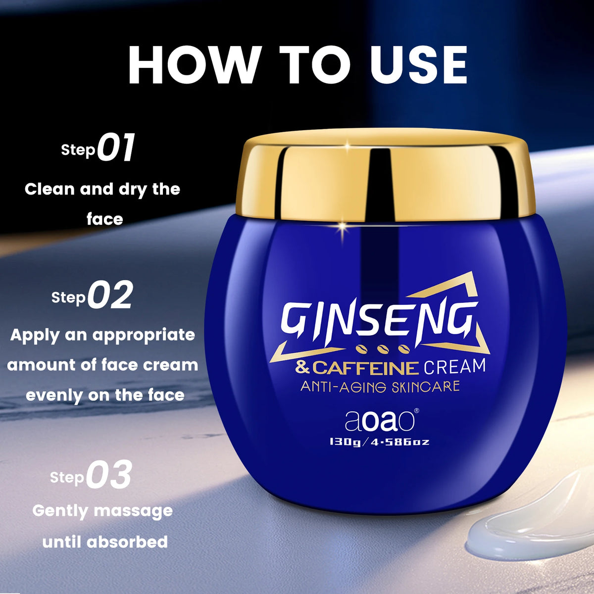 Crema Idratante Viso al Ginseng