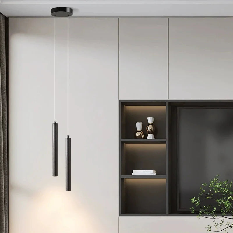Lampade a Sospensione LED Moderne, Illuminazione per Isola Cucina, Luci Regolabili in Altezza, Lampadari per Camera da Letto e Soggiorno