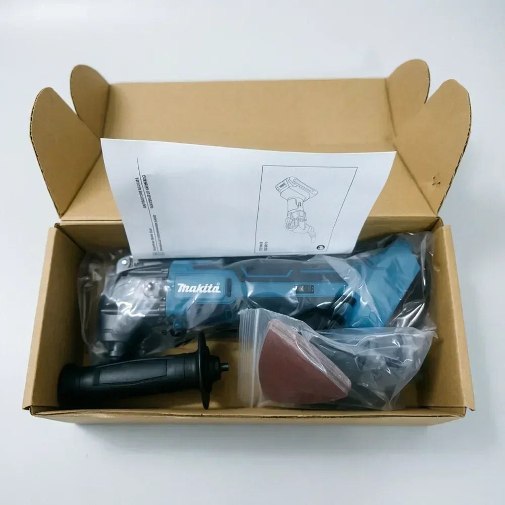 Makita 18V LXT ® Utensile multifunzione a batteria agli ioni di litio, con 6 velocità regolabili, per tagliare legno, rimuovere chiodi, stucco e levigare, ideale per ristrutturazioni domestiche.