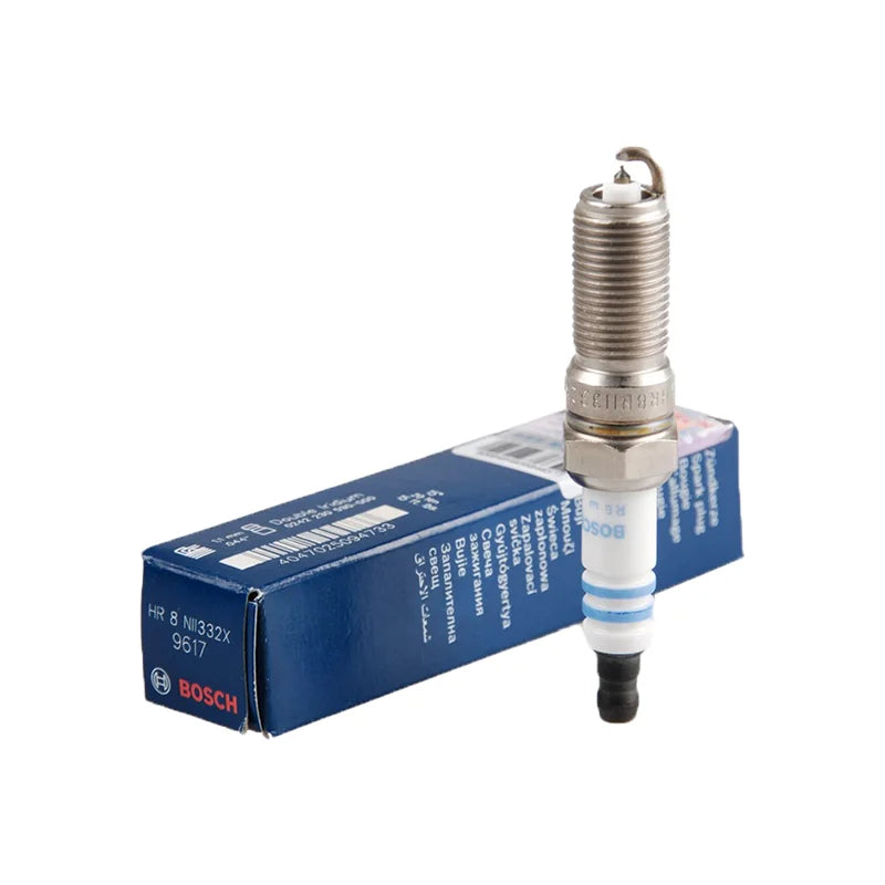 4 candele Bosch a doppio iridio HR8NII332X per FORD Mondeo Mk4 Saloon, per MAZDA 3 Hatchback (BK/BL) e 6 Saloon (GG)/Hatchback
