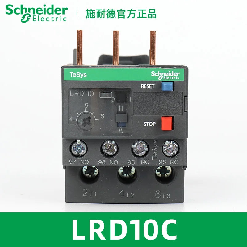 Relè Schneider Electric LRD01/3/5/6/7/8/10/12/14/16/21/22/32C, Relè di Sovraccarico Termico LAD7B106C