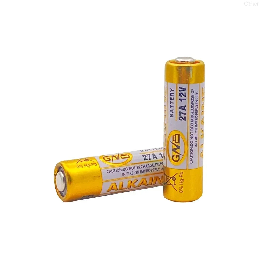 Batteria Alcalina 12V 27A L828 G27A MN27 MS27 GP27A A27 V27GA A27BP K27A VR27 per Campanelli, Allarmi, Telecomandi, Mouse