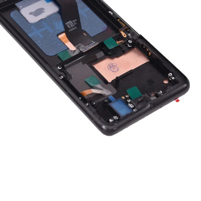 Display LCD AMOLED G998 per Samsung S21 Ultra 5G G998U, Schermo Touch con Digitalizzatore per Samsung S21 Ultra G998B con Cornice