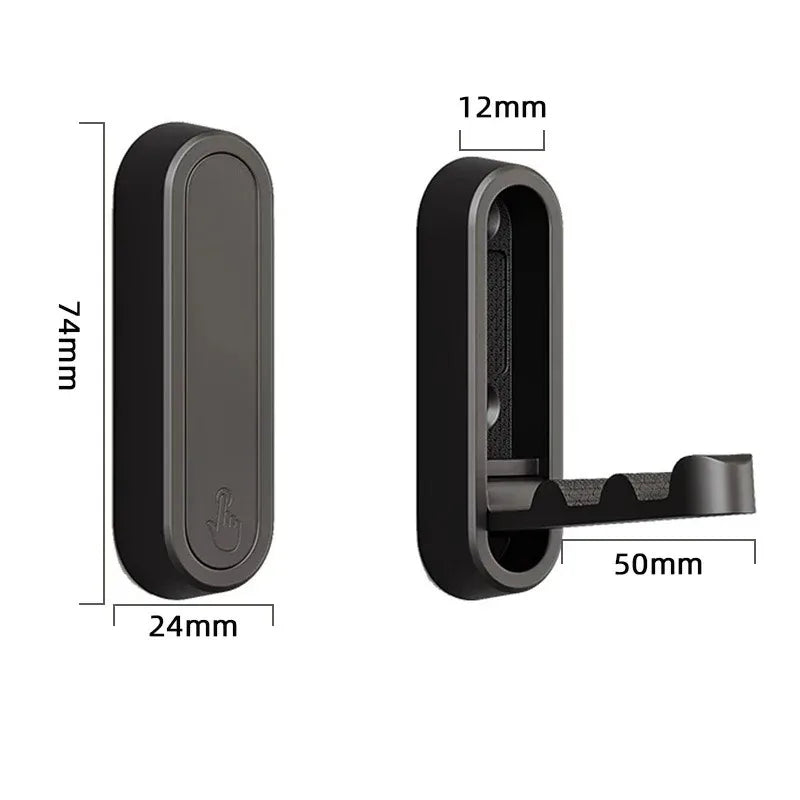 Ganci da parete pieghevoli Gancio appendiabiti per asciugamani Gancio in acciaio inossidabile per la casa e la decorazione Cucina Bagno Porta asciugamani opaco Organizzatore di stoccaggio
