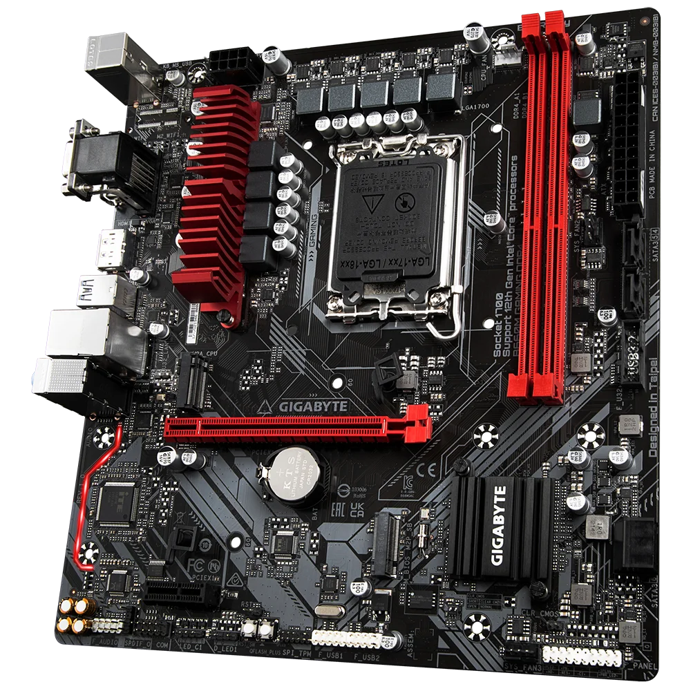 Scheda madre ASROCK B660M GAMING DDR4 Intel B660 LGA1700 DDR4 32 GB M.2 Micro ATX supporta Core I9-14900 i9-12900 I5-14600