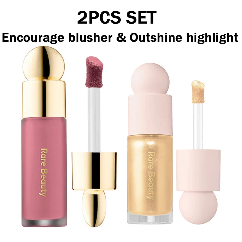 Rare Beauty Face Contour Liquid Bronzer Soft Pinch Liquid Blush Positive Light Luminizer Cosmetici Trucco Worth Joy Blush