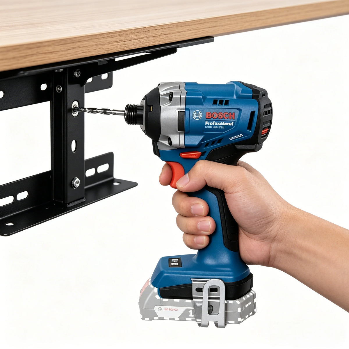 Bosch Professional GDR 18V-215 Avvitatore a Impulsi Cordless Brushless 18V, 215Nm di Coppia Elevata
