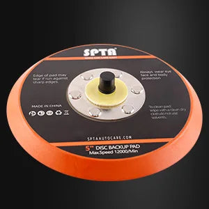 (Vendita singola) SPTA 5 "(125mm) 6"(150mm) Piastra di supporto Supporto Gancio Anello per levigatrice ad aria Lucidatore per auto a doppia azione Lucidatura