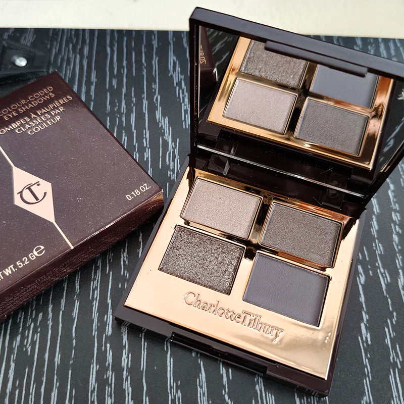 Palette Ombretti Charlotte Tilbury 4 Colori 5.2g Pillow Talk Naturale Facile da Applicare Fondotinta Ombretto Cosmetici