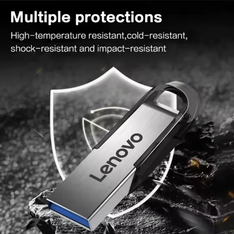 Lenovo Super Mini USB 3.0, chiavetta USB da 1 TB, 512 GB, 256 GB, 128 GB, 64 GB, ad alta velocità, per dispositivi Android e laptop.