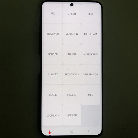 Display LCD Super AMOLED per Samsung S21 5G G990F G991F G991U G991B/DS, Schermo Touch Digitizer 6.2'' con Difetti, Ricambio Schermo